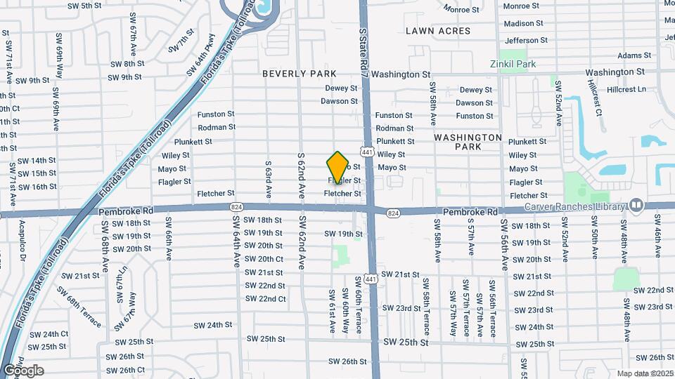 6041 Fletcher St Mapa y Detalles de la Ubicación