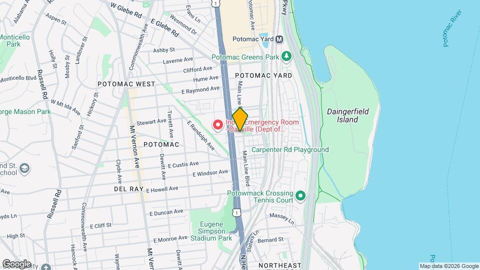 620 McKenzie Ave Map and Location Details