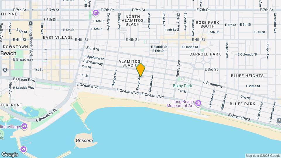 128 Falcon Ave Map and Location Details