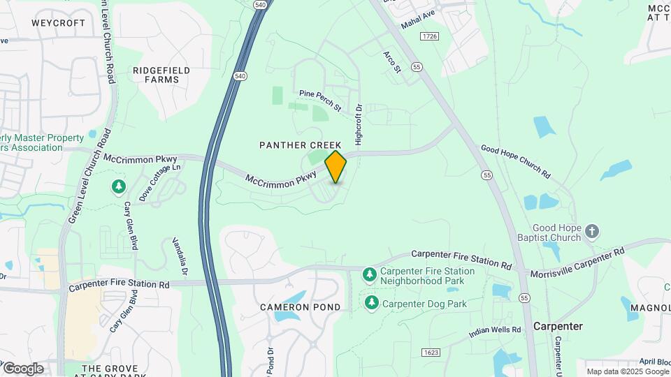 203 Timber Forest Ln Map and Location Details