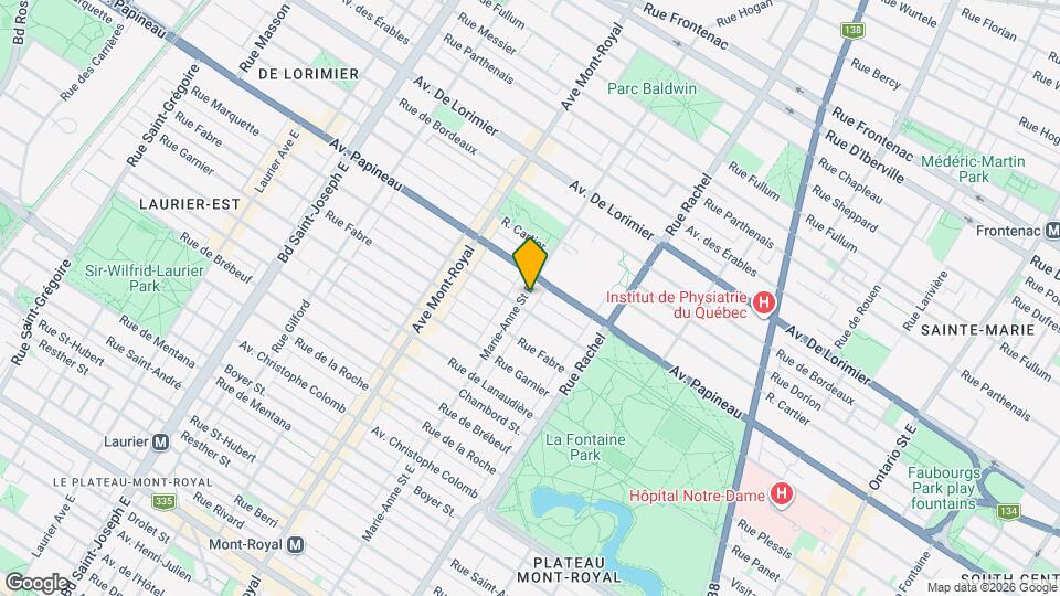 1664-1674 Marie-Anne St E Map and Location Details