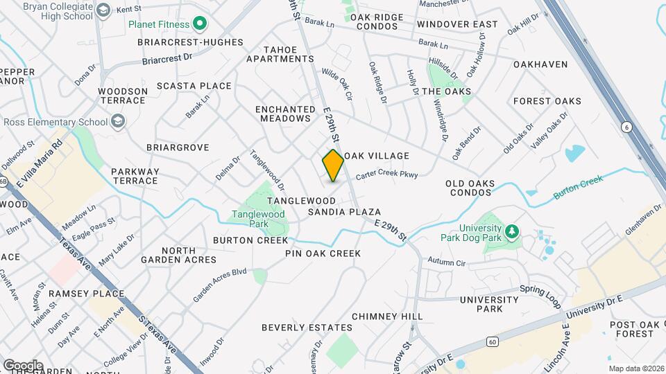 4212 Carter Creek Pkwy Mapa y Detalles de la Ubicación