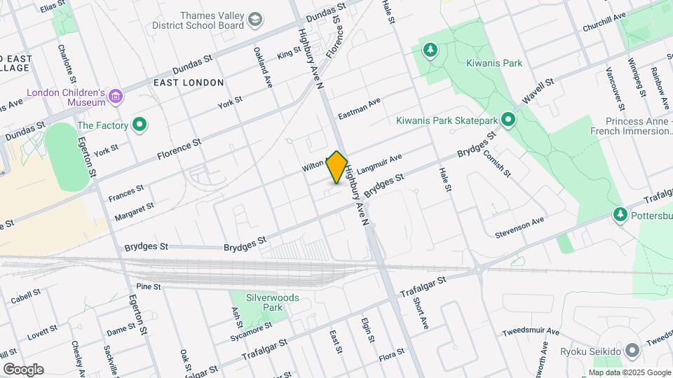 1284 Gramercy Park Pl Map and Location Details