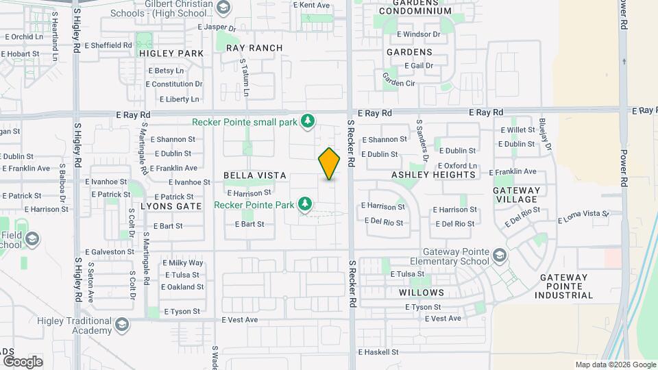 1814 S Follett Way Map and Location Details