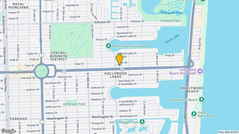 1141 Hollywood Blvd Map and Location Details