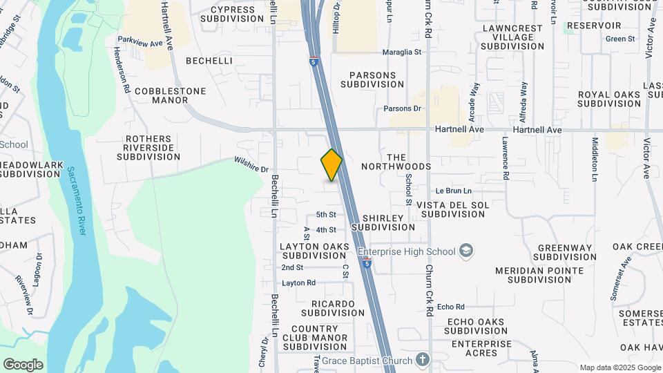 680 Saginaw St Map and Location Details