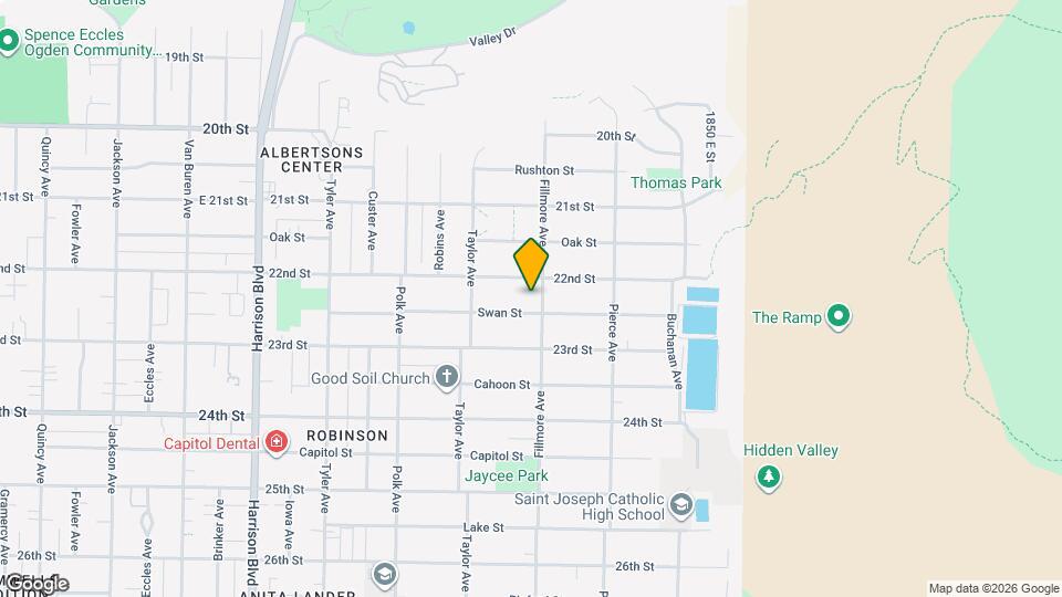 2225 Fillmore Ave Map and Location Details