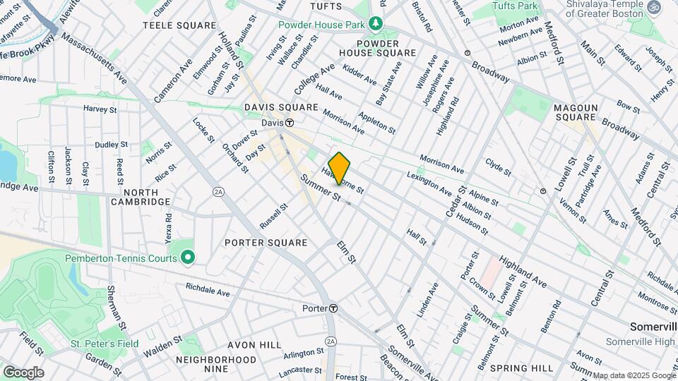 341 Summer St, Unit 2A Mapa y Detalles de la Ubicación