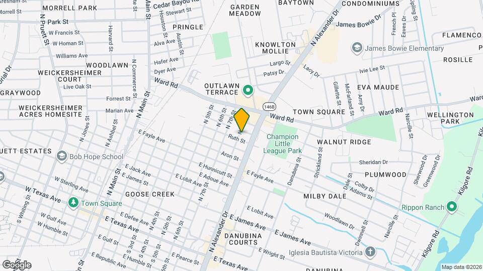 1300 N 8th St Map and Location Details