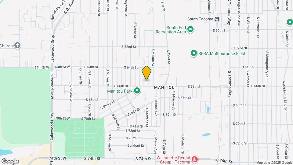 6451 S Stevens St Map and Location Details