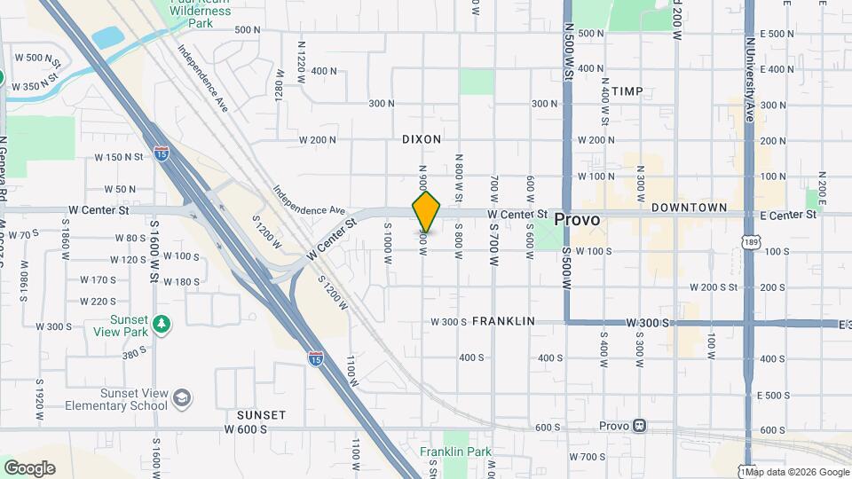 65 S 900 W, Unit Unit 1 Map and Location Details