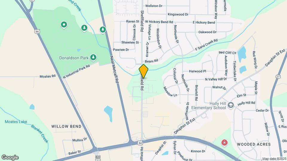 104 Creek Ln Map and Location Details
