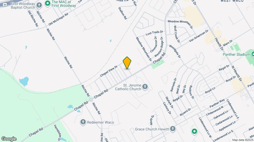 1405 Chapelwood Dr Map and Location Details