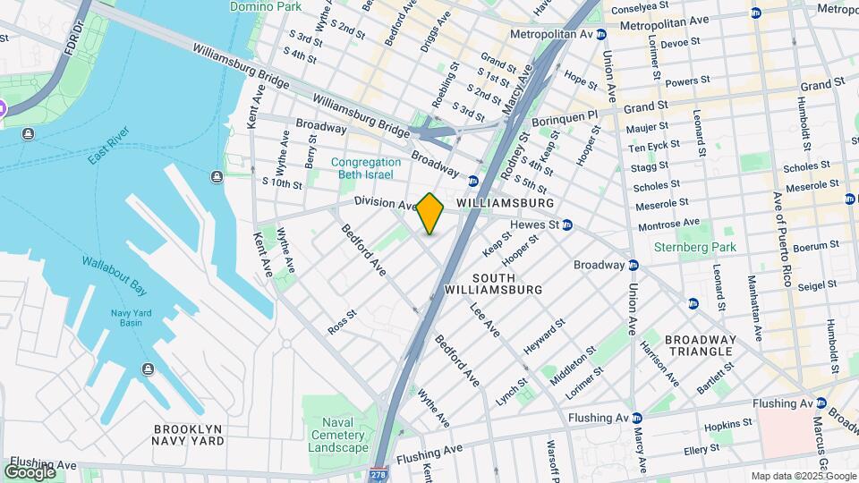 185 Ross St Map and Location Details