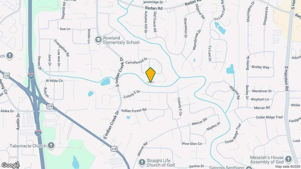 4410 Carrollwood Dr Map and Location Details