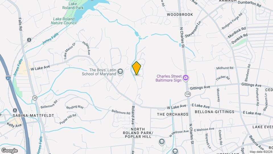 Elkridge Estates Map and Location Details