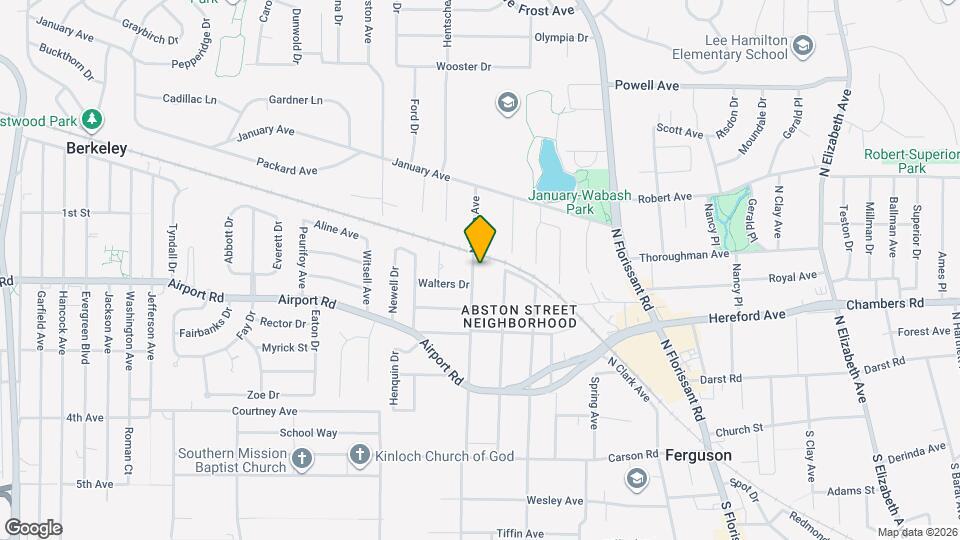 324 N Dade Ave Map and Location Details