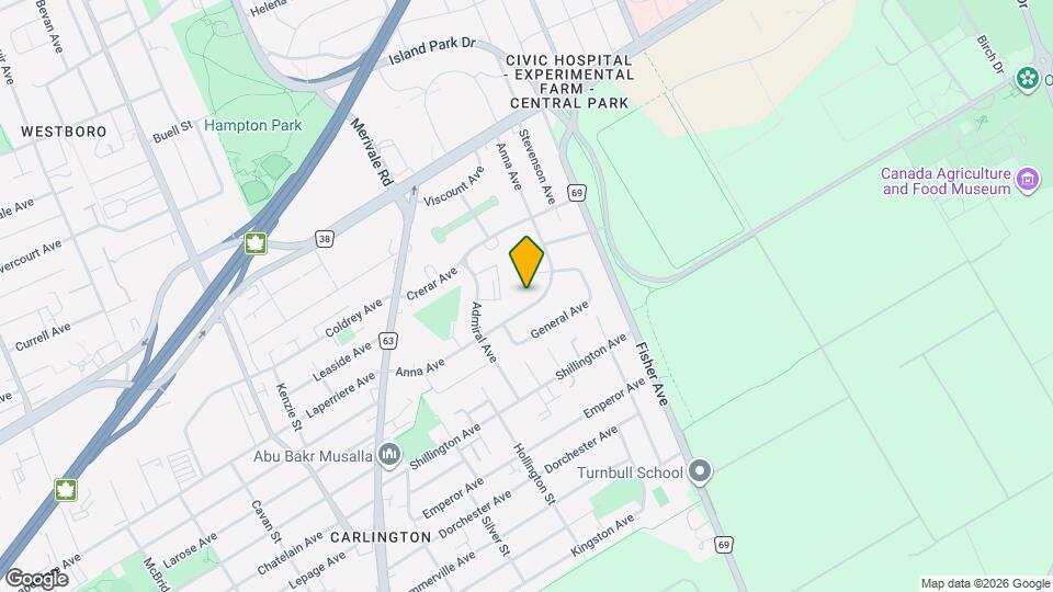 170 Anna Ave Map and Location Details