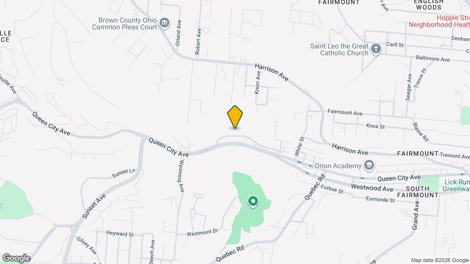 2084 Queen City Ave Map and Location Details