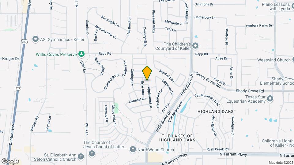 641 Cottonwood Trail Map and Location Details