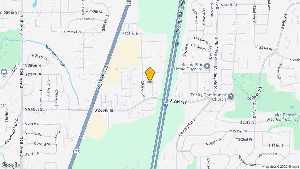 25635 30th Ave S Map and Location Details