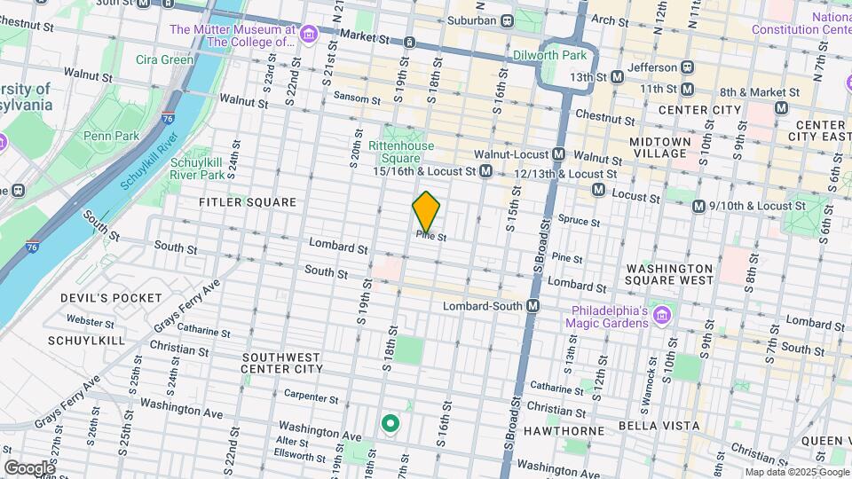 1718 Pine St Mapa y Detalles de la Ubicación