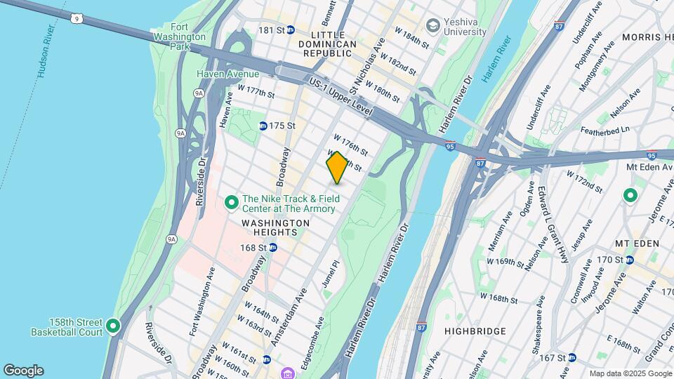 527 W 173rd St Map and Location Details