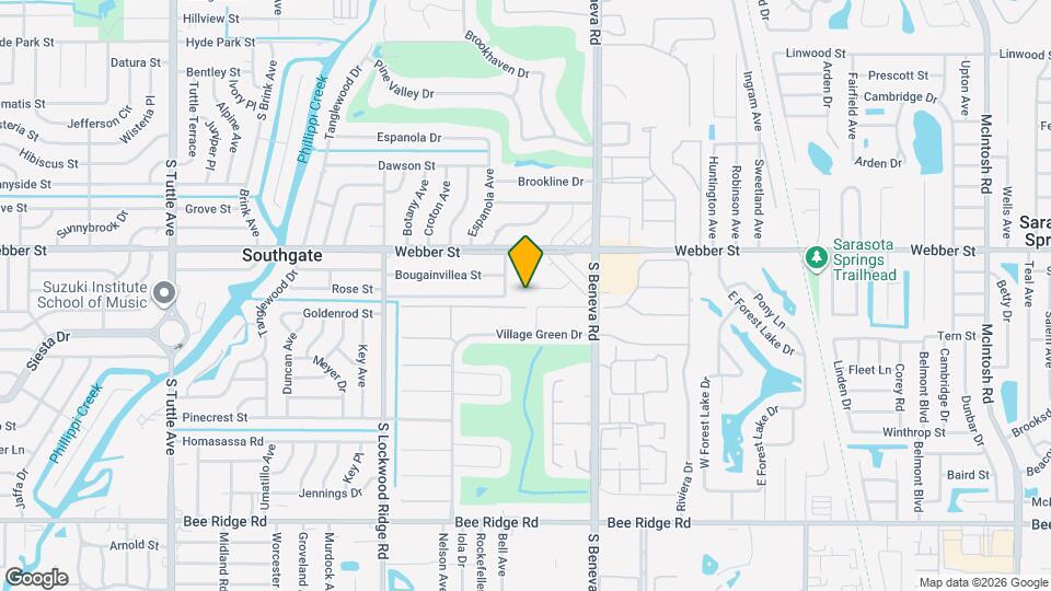 2916 Woodcrest Dr Map and Location Details