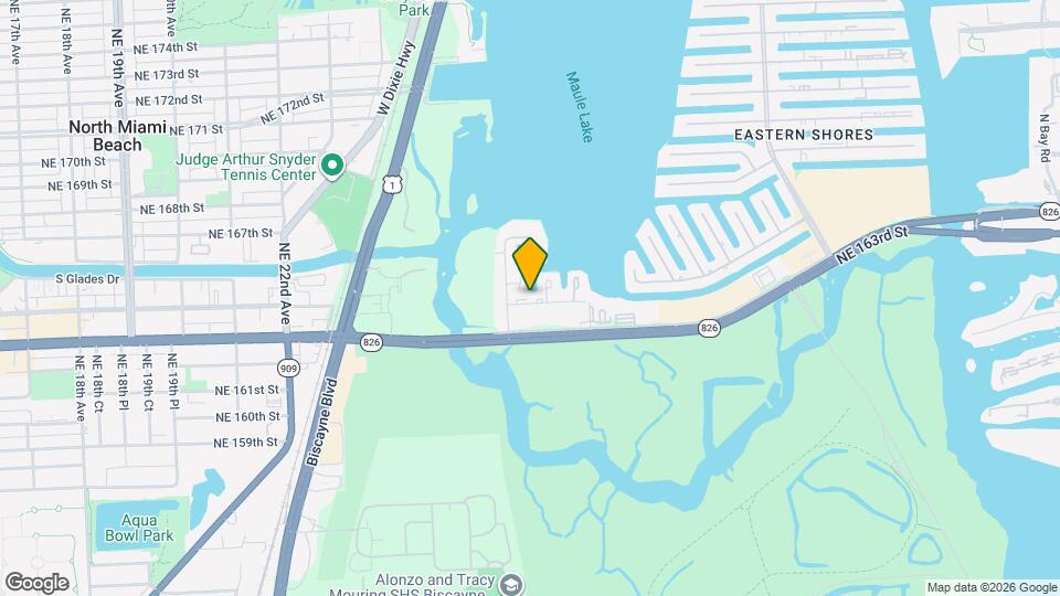 2661 NE 164th St Map and Location Details