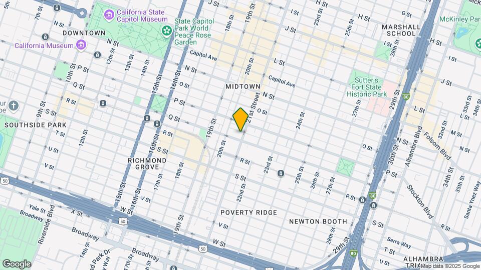 1620-1624 21st St Map and Location Details
