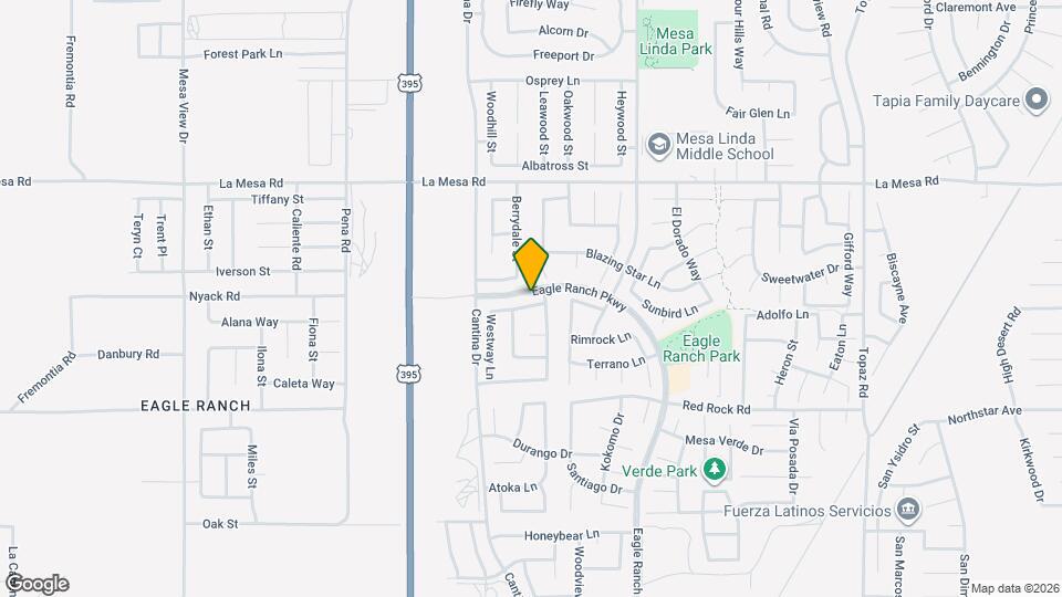 12300 Primavera Way Map and Location Details