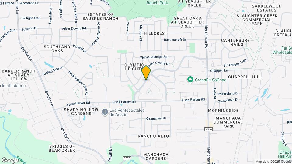 2603 Marcus Abrams Blvd Map and Location Details
