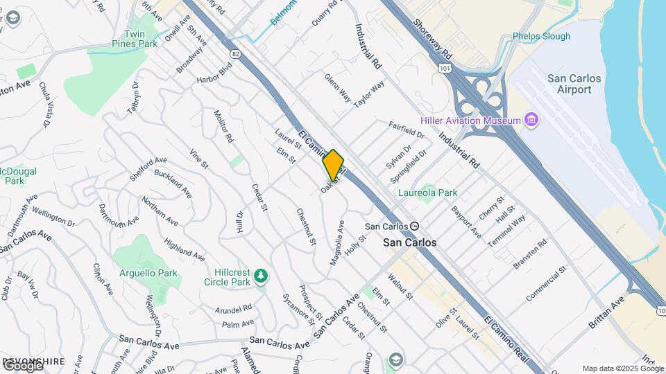 302 Laurel St Mapa y Detalles de la Ubicación