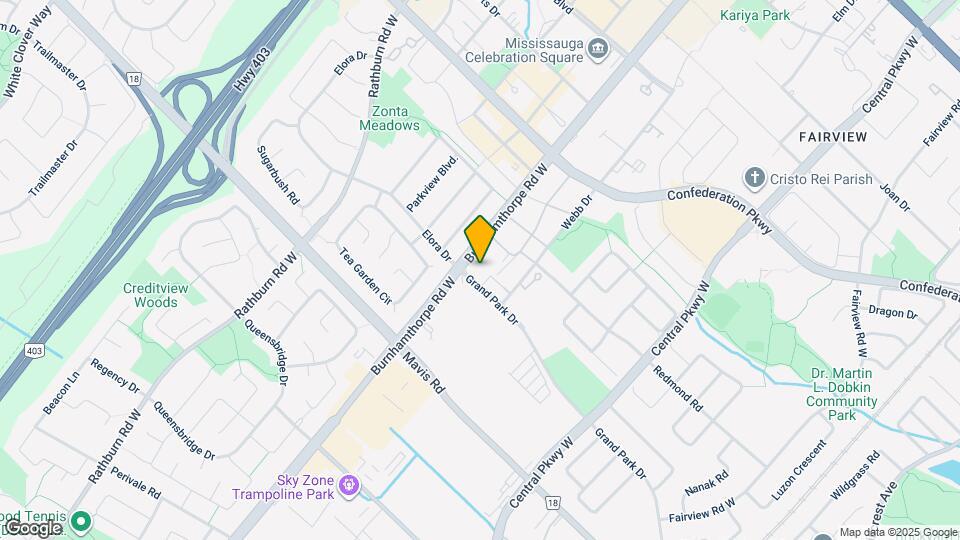 3985 Grand Park Dr Map and Location Details