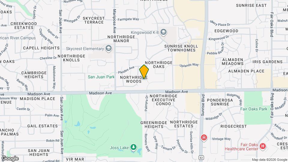 5409 Kingswood Dr Mapa y Detalles de la Ubicación