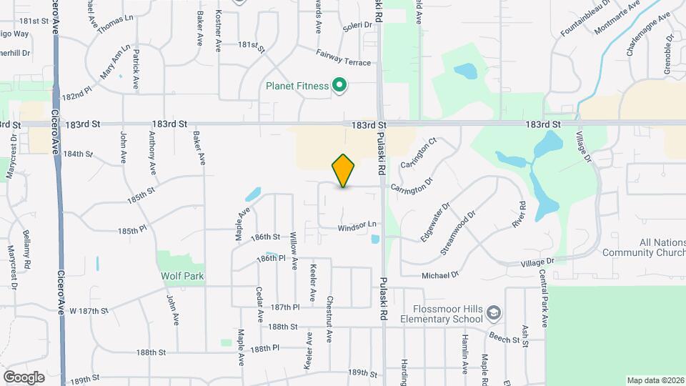 1153 Williamsburg Rd Map and Location Details