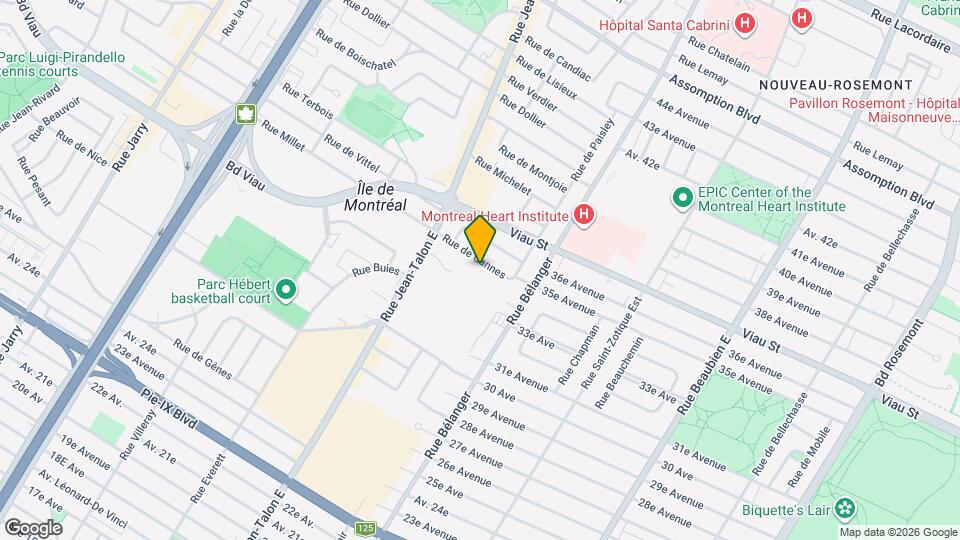 7080 De Cannes Rue Map and Location Details