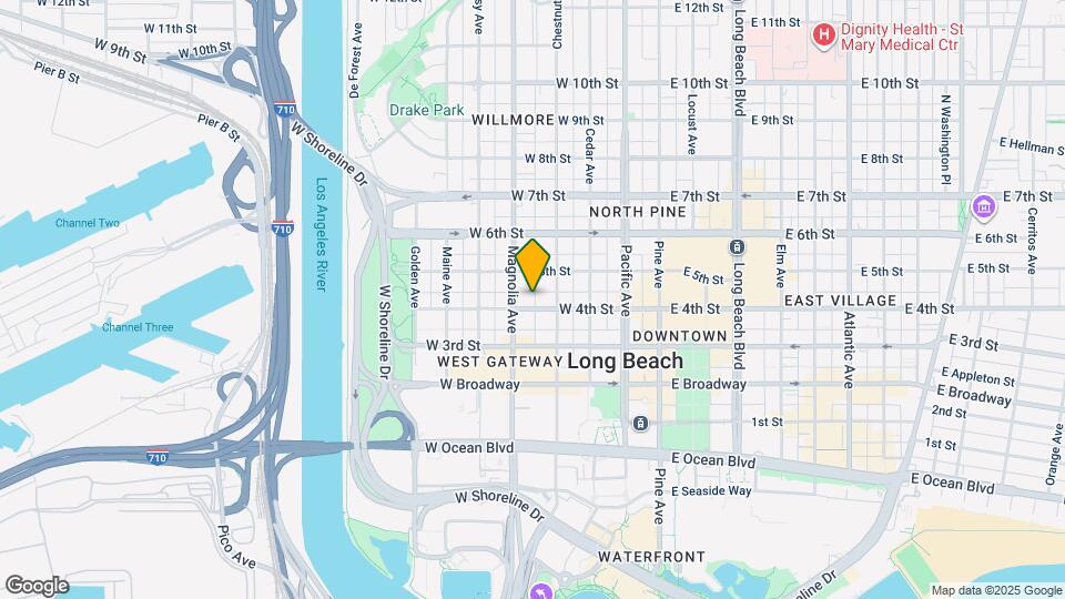 433 W 4th St Map and Location Details