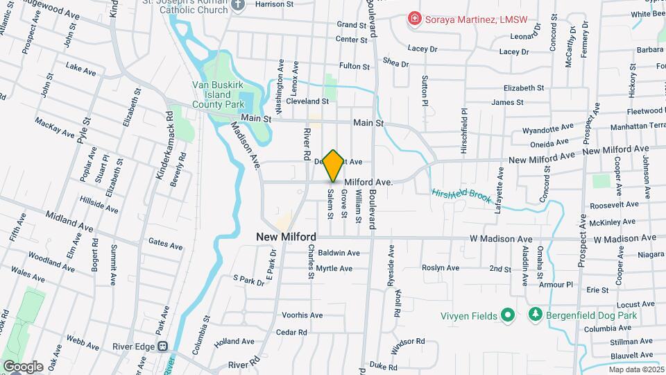 230 Milford Ave Map and Location Details