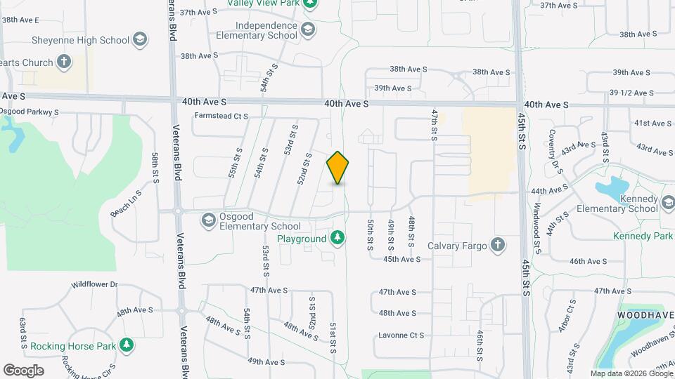 4304 Estate Dr S Map and Location Details