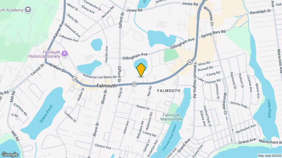 536 Main St, Unit 536 main st #4 Falmouth ma Map and Location Details