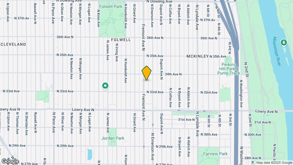 3326 Fremont Ave N Map and Location Details