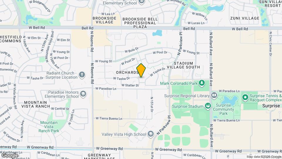 16317 N 152nd Ave Map and Location Details