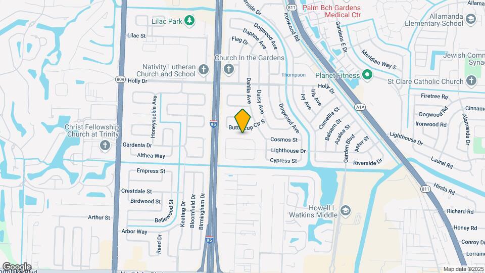 3857 Bluebell St Map and Location Details