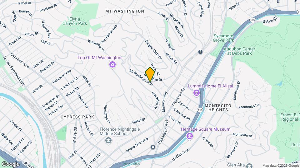 336 Mt Washington Dr Map and Location Details