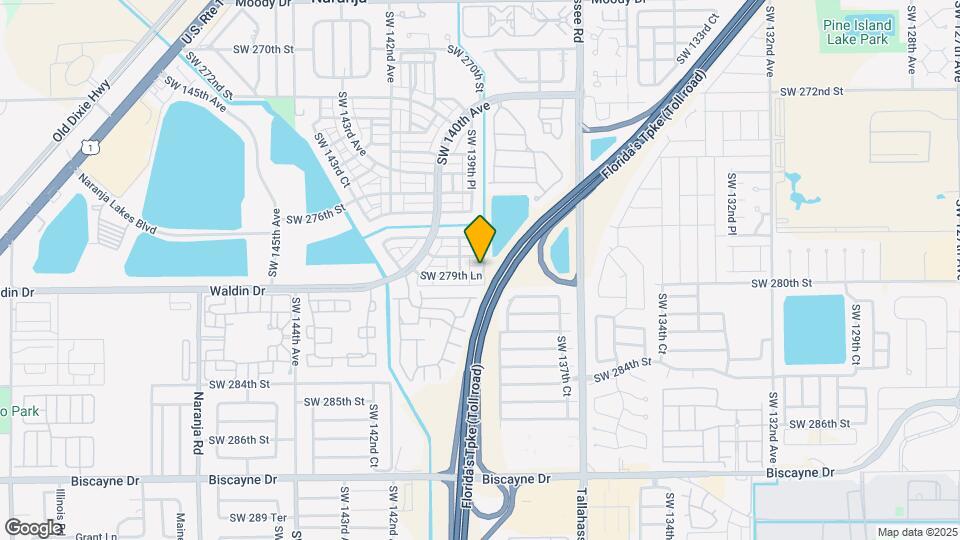 13903 SW 279th Ln Map and Location Details