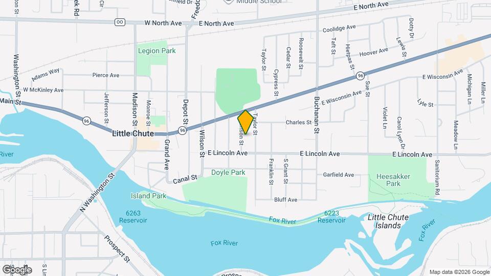 524 Harrison St Map and Location Details