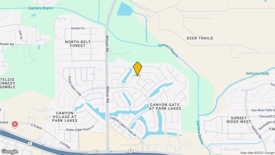 4502 Mallory Creek Dr Map and Location Details