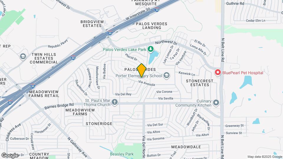 713 Via Avenida Map and Location Details