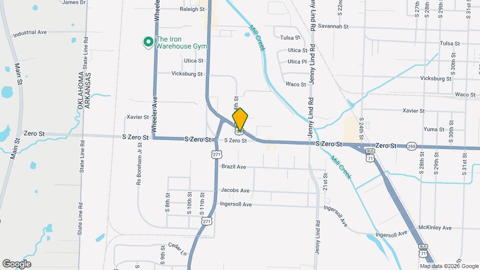 1400 US-71 Mapa y Detalles de la Ubicación